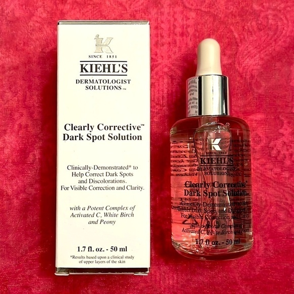 Brand New Kiehl's Clearly Corrective Dark Spot Solution Brightening Face Serum - Picture 3 of 16